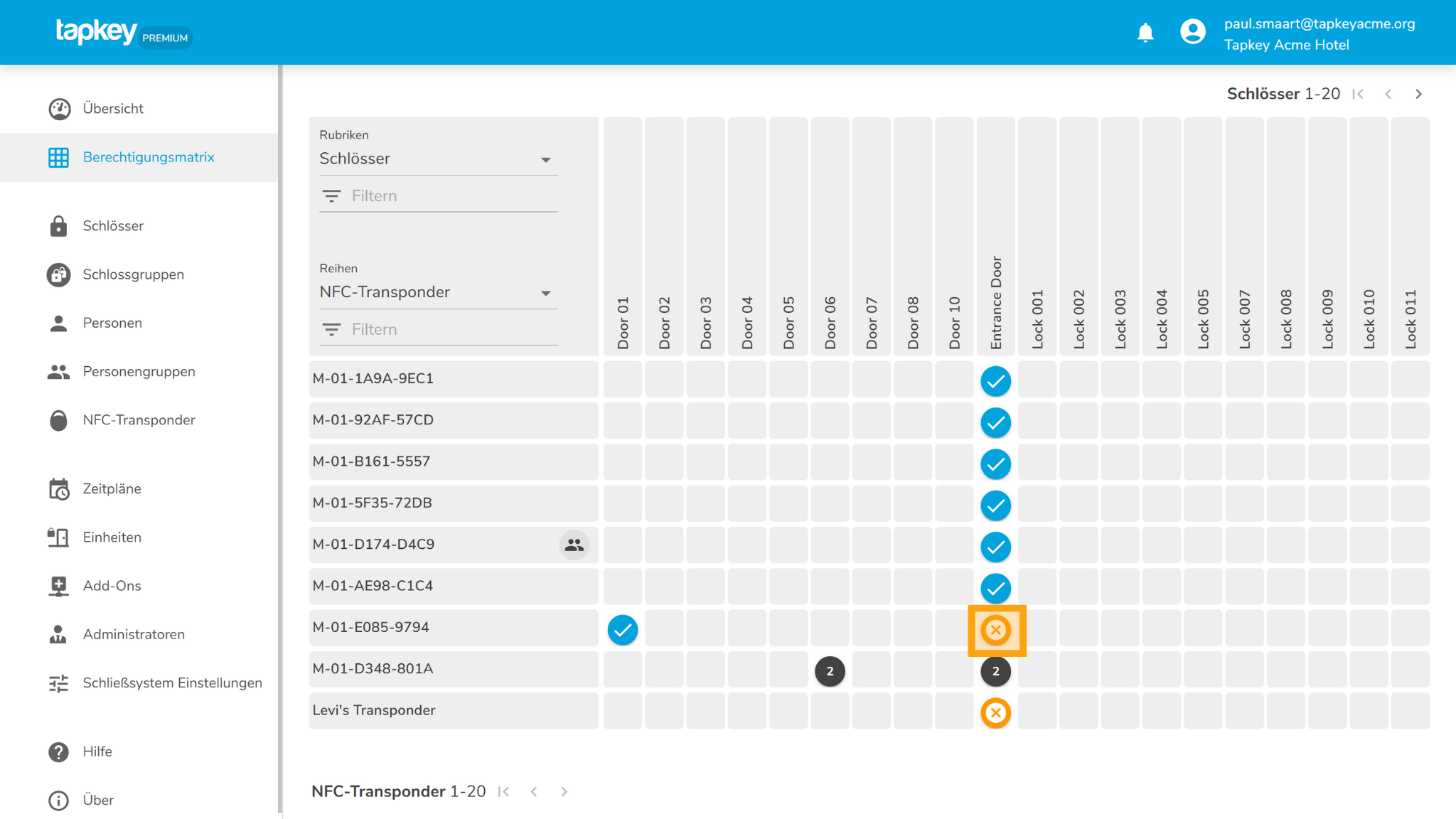 Access Matrix 10 - Transponders View DE.png